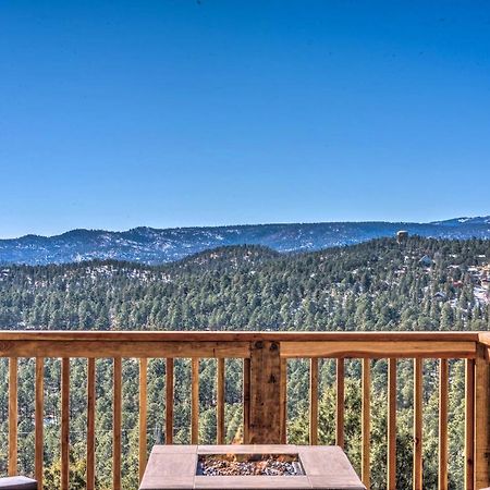 Mountains Majesty Cabin With Hot Tub And Mtn Views! Villa Ruidoso Ngoại thất bức ảnh