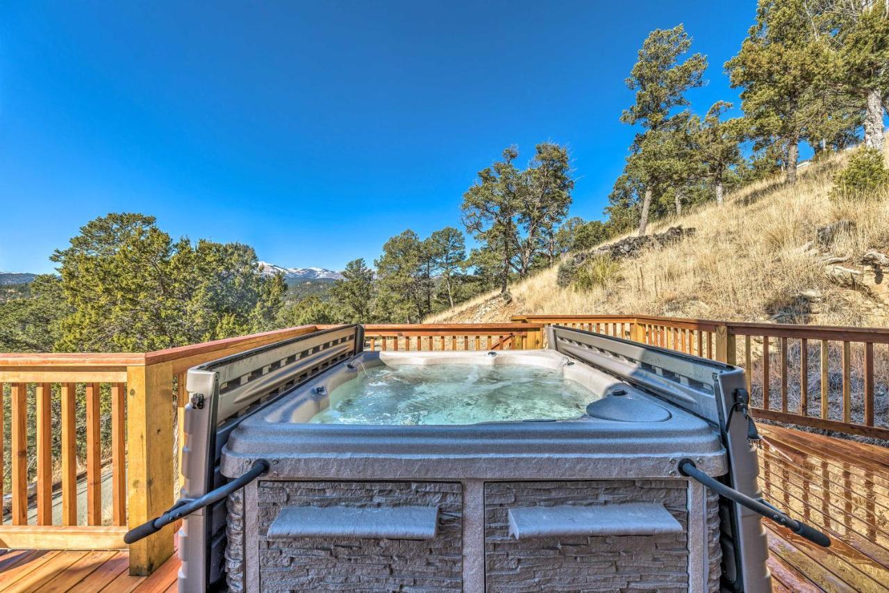 Mountains Majesty Cabin With Hot Tub And Mtn Views! Villa Ruidoso Ngoại thất bức ảnh